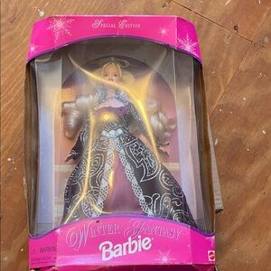 Barbie Winter Fantasy Special Edition Doll in Pink and Purple